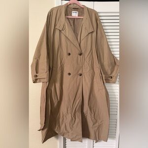 NWT Old Navy Classic Double-Breasted Women's Trench Coat - Size XL